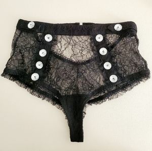 🍋 VS For love & lemons Stardust Lace Panty S